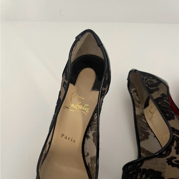 LACE CHRISTIAN LOUBOUTIN HEELS - Picture 3 of 6
